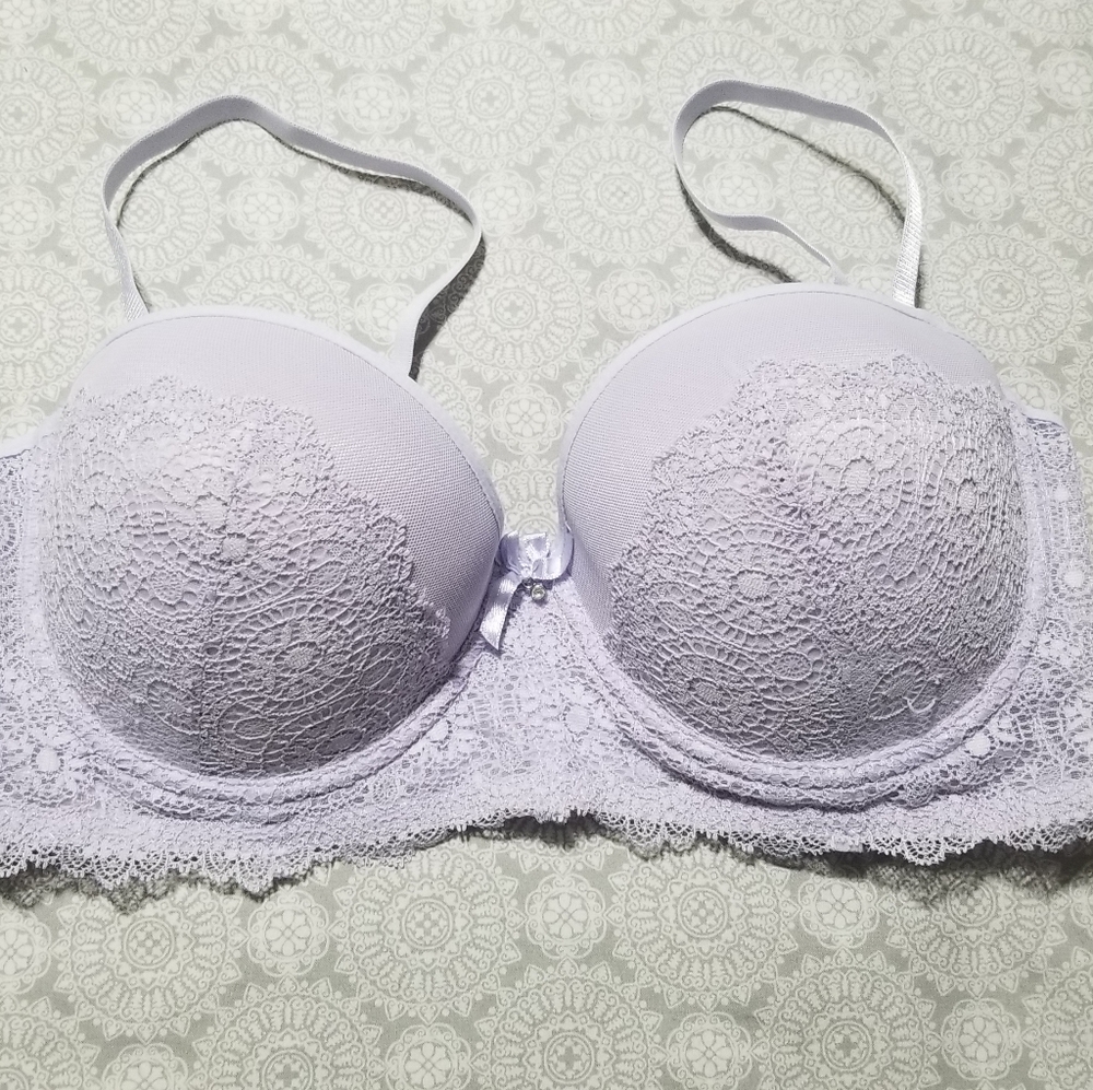 Purple bra